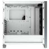 Corsair iCUE 4000X RGB Tempered Glass (Blanc)