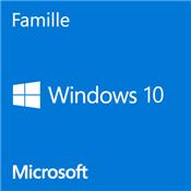 Microsoft Windows 10 Famille 64 bits - OEM (DVD)