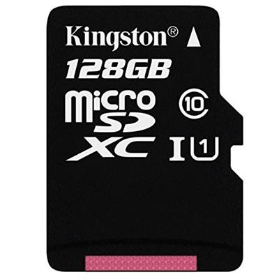 Kingston MicroSDHX 128Go + adaptateur SD