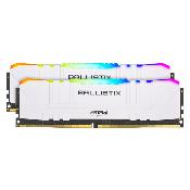 Ballistix White RGB DDR4 16 Go (2 x 8 Go) 3600 MHz CL16
