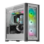 Corsair iCUE 5000X RGB Tempered Glass (Blanc)