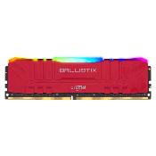 Ballistix Red RGB DDR4 16 Go (2 x 8 Go) 3600 MHz CL16