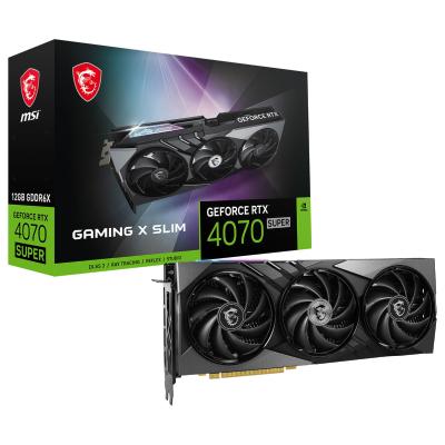 MSI GeForce RTX 4070 SUPER 12G GAMING X SLIM WHITE