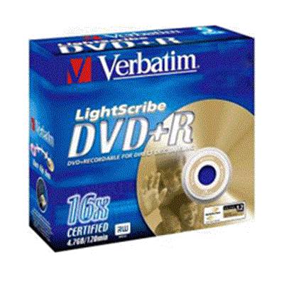 10 DVD+R /4.7Go LightScribe