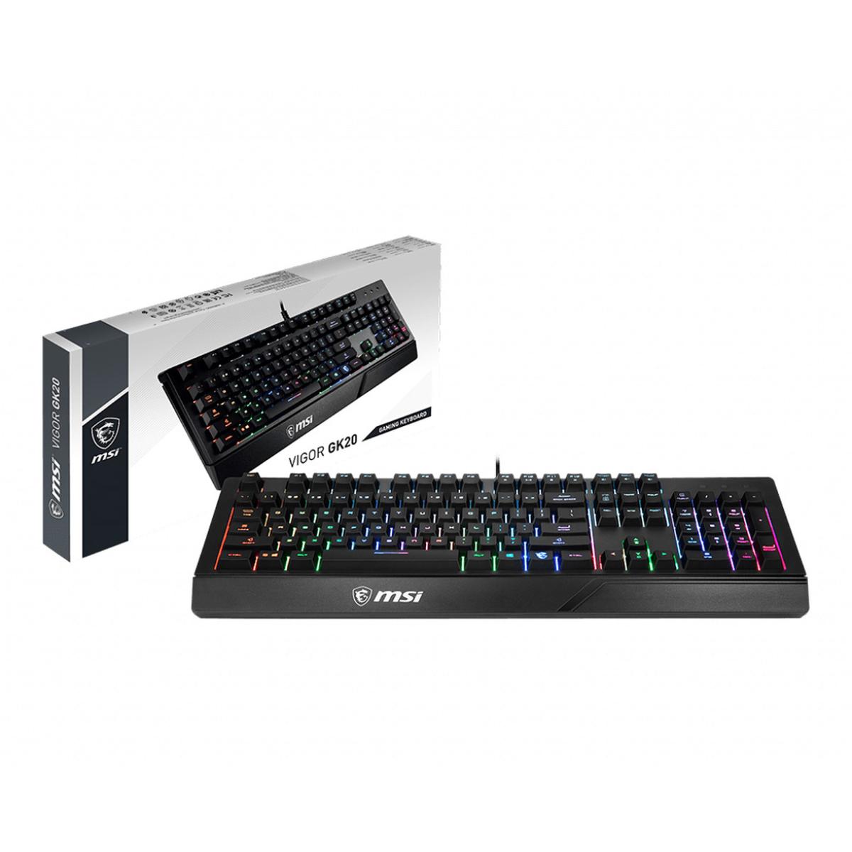 MSI - Clavier Gaming VIGOR GK30 - Noir